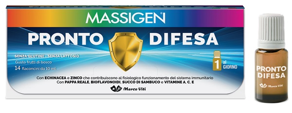 MASS PRONTO DIFESA 14 FLACONI X 10 ML - Farmacia-flash.it