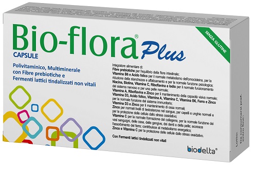 BIO FLORA PLUS 30 CAPSULE - Farmacia-flash.it