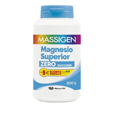 MASSIGEN MAGNESIO SUPERIOR PROMO 300 G - Farmacia-flash.it