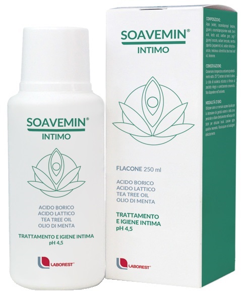 SOAVEMIN INTIMO CON ACIDO BORICO 250 ML - Farmacia-flash.it