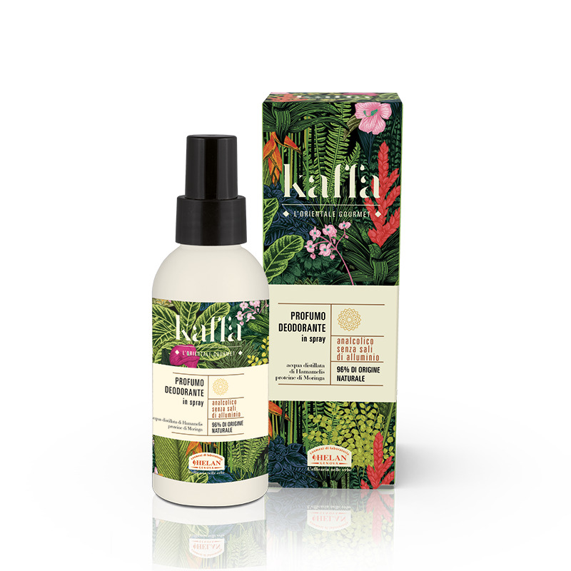 HELAN KAFFA PROFUMO DEODORANTE SPRAY ANALCOLICO 100 ML - Farmacia-flash.it