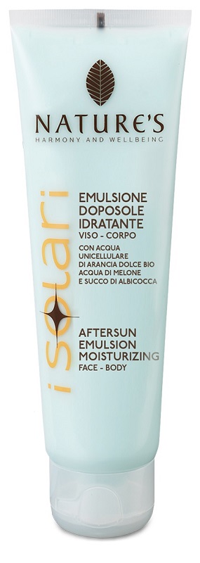 NATURE'S I SOLARI EMULSIONE DOPOSOLE VISO CORPO 75 ML TRAVEL SIZE - Farmacia-flash.it