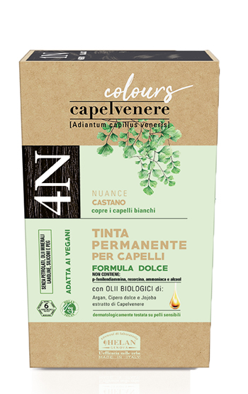 CAPELVENERE COLOURS TINTA CAPELLI 4N CASTANO - Farmacia-flash.it