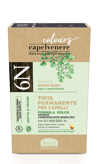 CAPELVENERE COLOURS TINTA CAPELLI 6N BIONDO SCURO - Farmacia-flash.it