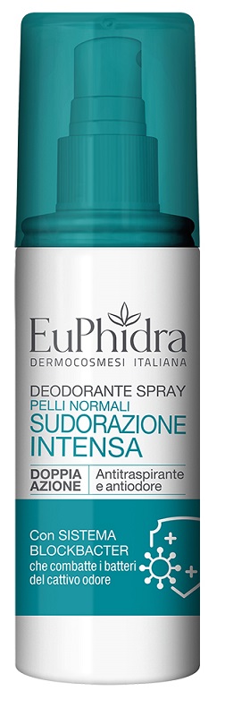 EUPHIDRA DEO SPRAY SUDORAZIONE INTENSA 100 ML - Farmacia-flash.it