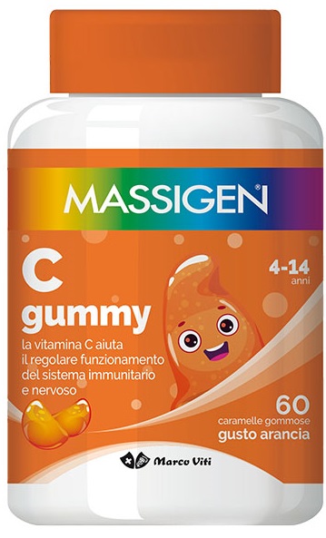 MASSIGEN C GUMMY 60 CARAMELLE - Farmacia-flash.it