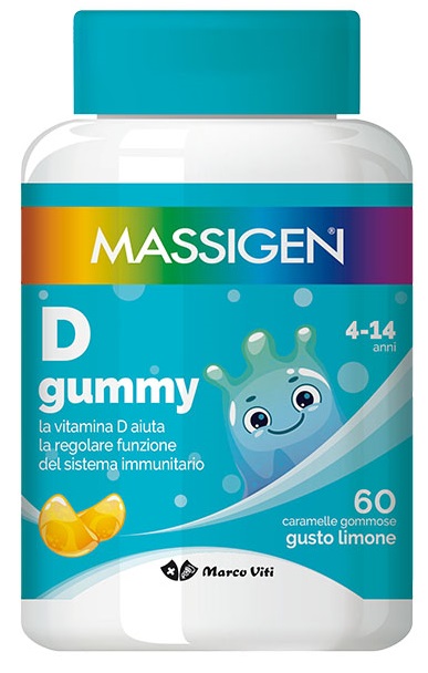 MASSIGEN D GUMMY 60 CARAMELLE - Farmacia-flash.it
