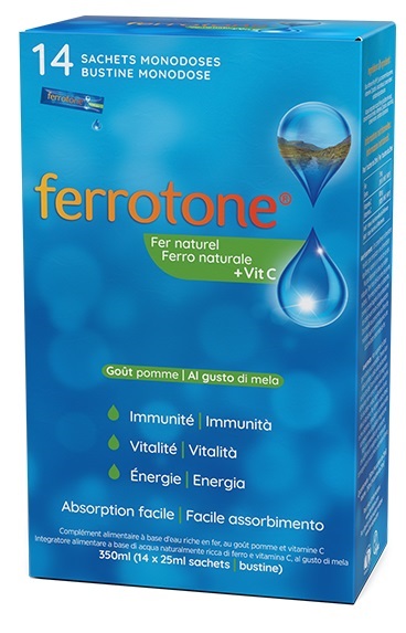 FERROTONE APPLE 14 BUSTINE - Farmacia-flash.it