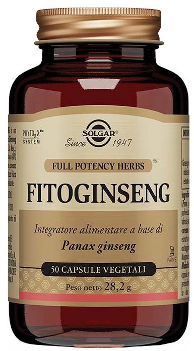 FITOGINSENG 50 CAPSULE VEGETALI - Farmacia-flash.it