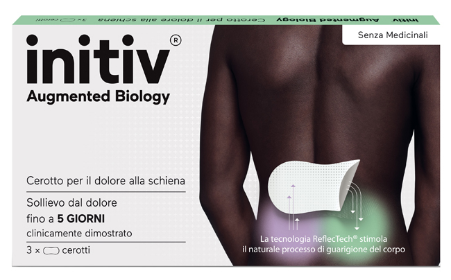 CEROTTO DOLORE SCHIENA INITIV 3 PEZZI - Farmacia-flash.it