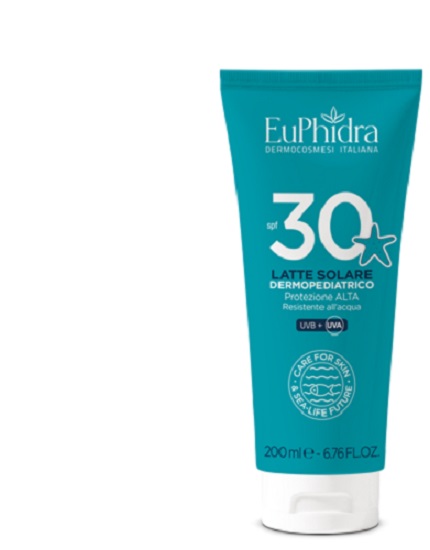 EUPHIDRA KALEIDO UV SYSTEM LATTE DERMOPEDIATRICO 30 200 ML - Farmacia-flash.it