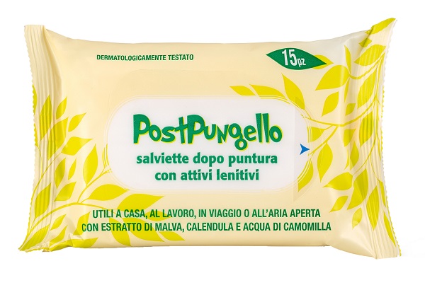 POST PUNGELLO SALVIETTE LENITIVE 15 PEZZI - Farmacia-flash.it