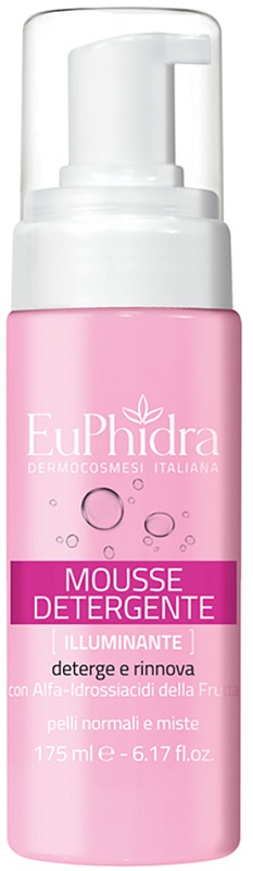 EUPHIDRA MOUSSE DETERGENTE ILLUMINANTE 175 ML - Farmacia-flash.it