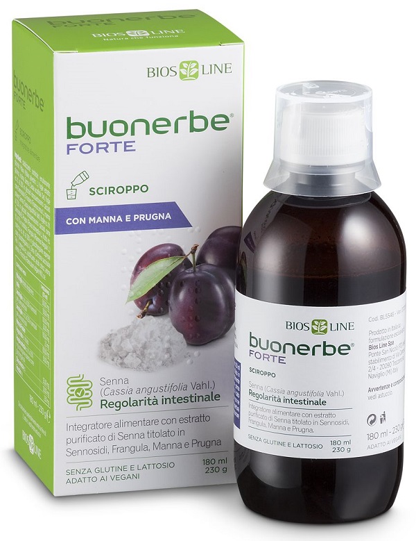 BUONERBE FORTE SCIROPPO 180 ML - Farmacia-flash.it