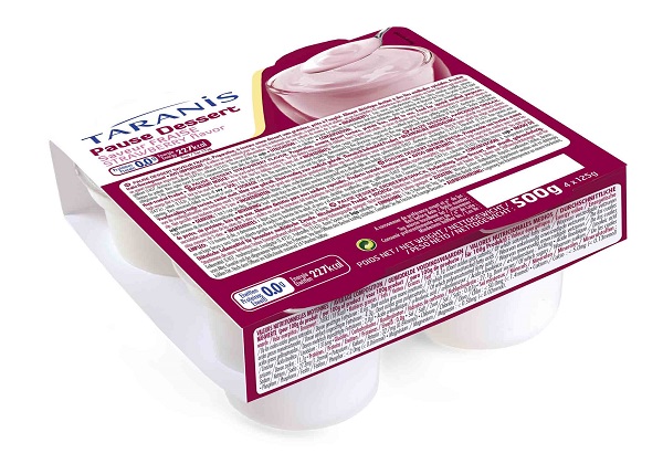TARANIS PAUSA DESSERT FRAGOLA 4 X 125 G - Farmacia-flash.it