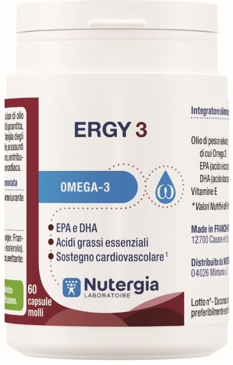 ERGY 3 60 CAPSULE - Farmacia-flash.it
