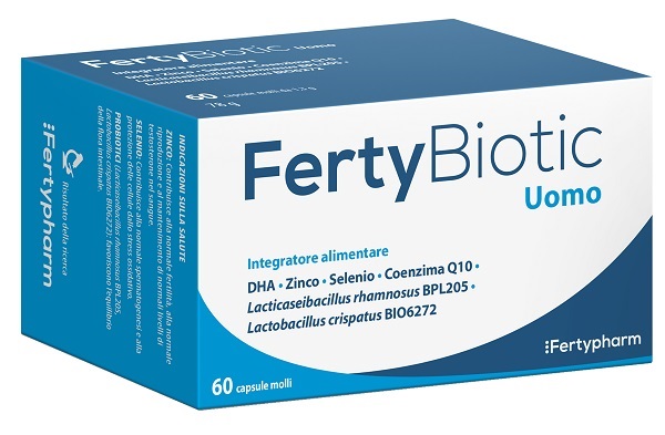 FERTYBIOTIC UOMO 60 CAPSULE - Farmacia-flash.it