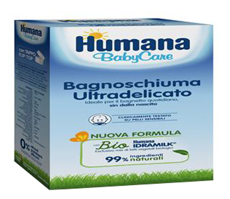 HUMANA BABY CARE BAGNOSCHIUMA 200 ML - Farmacia-flash.it