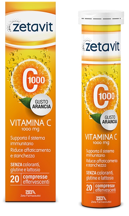 ZETAVIT C1000 20 COMPRESSE EFFERVESCENTI - Farmacia-flash.it
