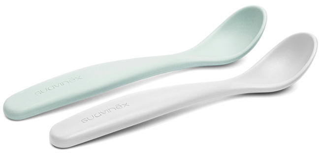 SUAVINEX INTOTHEFOREST CUCCHIAIO AZZURRO 2 PEZZI - Farmacia-flash.it