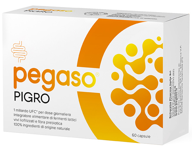 PEGASO PIGRO 60 CAPSULE DA 135 MG SENZA GLUTINE NATURALMENTE PRIVO DI LATTOSIO - Farmacia-flash.it