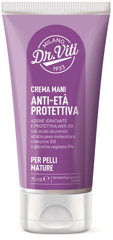DR VITI CREMA MANI ANTI ETA' PROTETTIVA 75 ML - Farmacia-flash.it