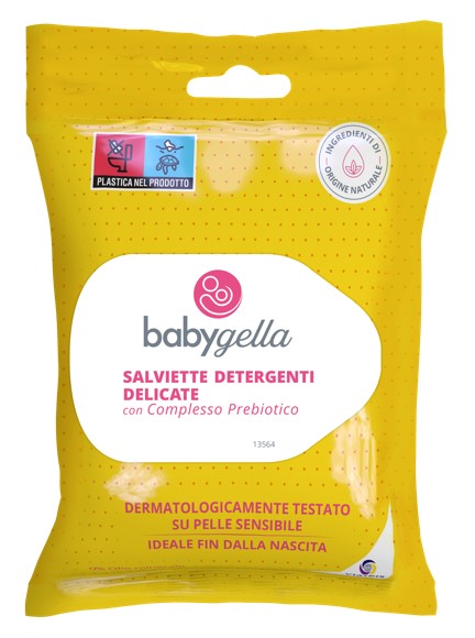 BABYGELLA PREBIOTIC SALVIETTINE 15 PEZZI - Farmacia-flash.it