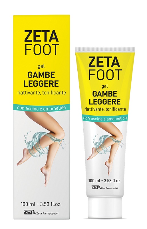 ZETAFOOT GEL GAMBE LEGGERE 100 ML - Farmacia-flash.it