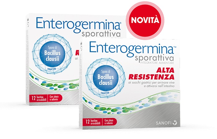 ENTEROGERMINA SPORATTIVA 12+12 BUSTINE ORODISPERSIBILI - Farmacia-flash.it