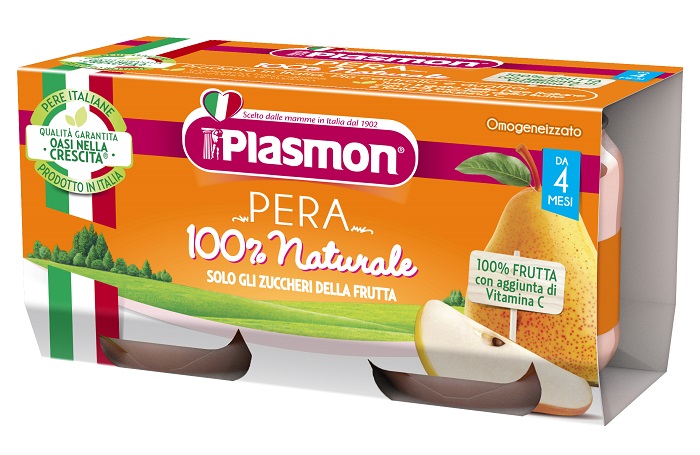 PLASMON OMOGENEIZZATO PERA 2X80 G - Farmacia-flash.it