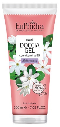 EUPHIDRA DOCCIA GEL TIARE' 200 ML - Farmacia-flash.it