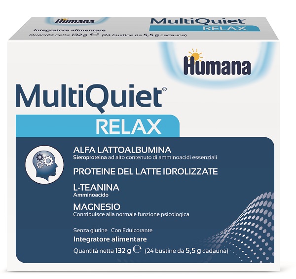 HUMANA MULTIQUIET RELAX 24 BUSTINE - Farmacia-flash.it