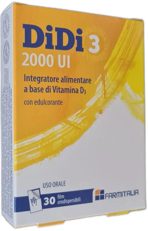 DIDI3 2000 UI 30 FILM ORODISPERSIBILI - Farmacia-flash.it