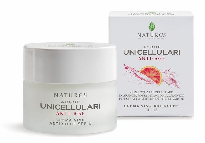 NATURE'S ACQUE UNICELLULARI CREMA VISO ANTIRUGHE SPF15 50 ML - Farmacia-flash.it