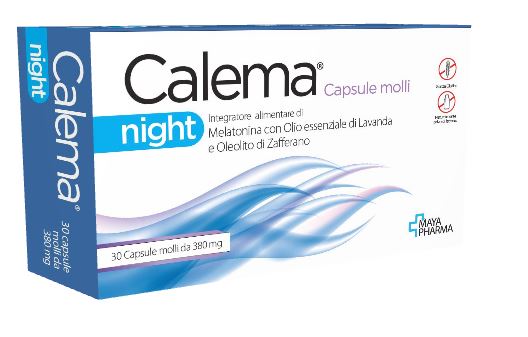 CALEMA NIGHT 30 CAPSULE MOLLI - Farmacia-flash.it
