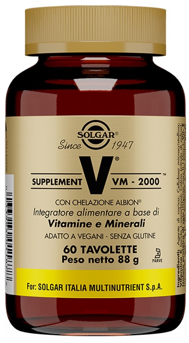 SUPPLEMENT VM 2000 60 TAVOLETTE - Farmacia-flash.it