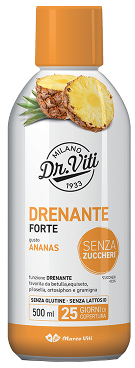 DRENANTE FORTE ANANAS 500 ML - Farmacia-flash.it