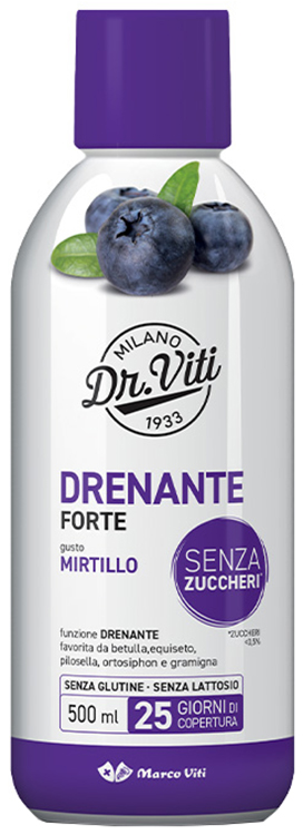 DRENANTE FORTE MIRTILLO 500 ML - Farmacia-flash.it