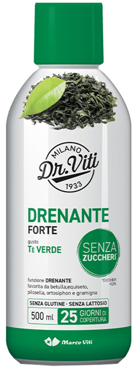 DRENANTE FORTE TE' VERDE 500 ML - Farmacia-flash.it