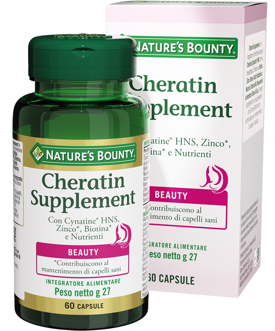 NATURE'S BOUNTY CHERATIN SUPPLEMENT 60 CAPSULE - Farmacia-flash.it