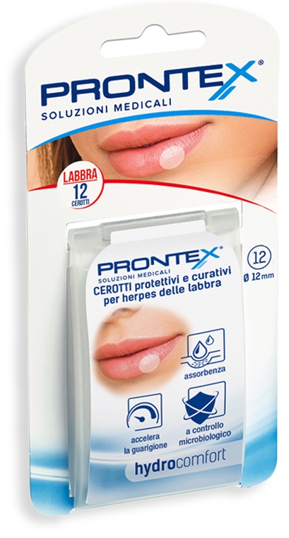 PRONTEX HYDROCOMFORT HERPES 12 PEZZI - Farmacia-flash.it