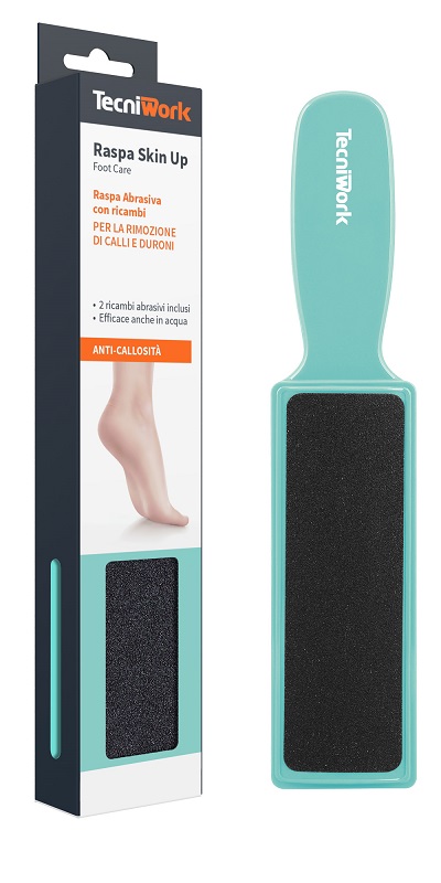 SKIN UP RASPA PIEDI + 2 RICAMBI VERDI - Farmacia-flash.it