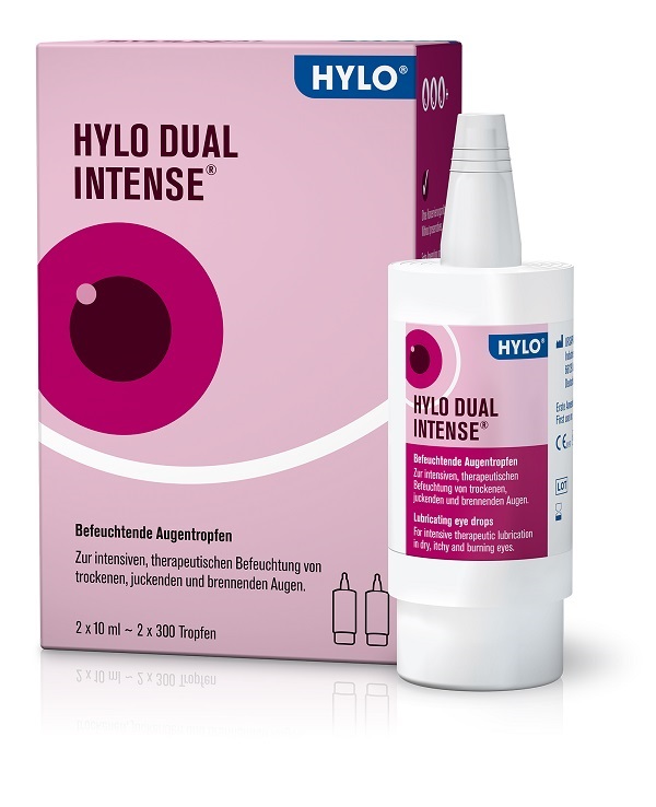 HYLO DUAL INTENSE COLLIRIO 2 FLACONCINI DA 10 ML - Farmacia-flash.it