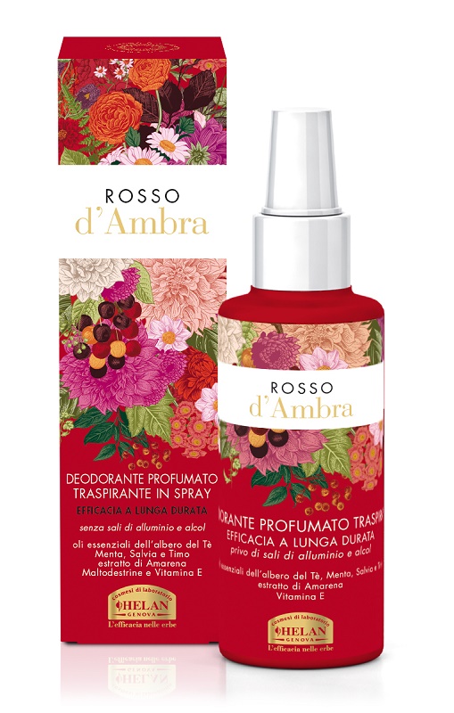 ROSSO D'AMBRA DEODORANTE PROFUMATO SPRAY - Farmacia-flash.it