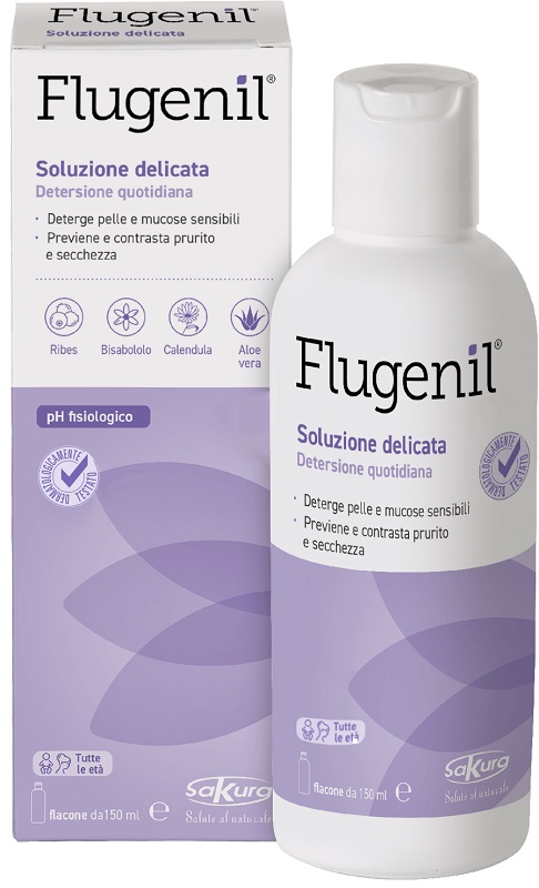 FLUGENIL SOLUZIONE INTIMA DELICATA 150 ML - Farmacia-flash.it