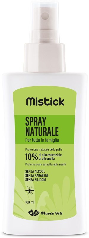 MISTICK ANTIZANZARA NATURALE 100 ML - Farmacia-flash.it