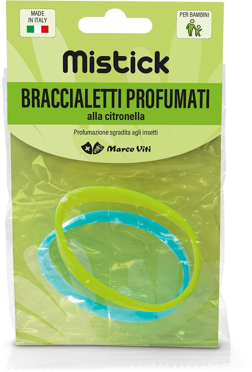 MISTICK BRACCIALETTI AZZURRO + VERDE 2 PEZZI - Farmacia-flash.it