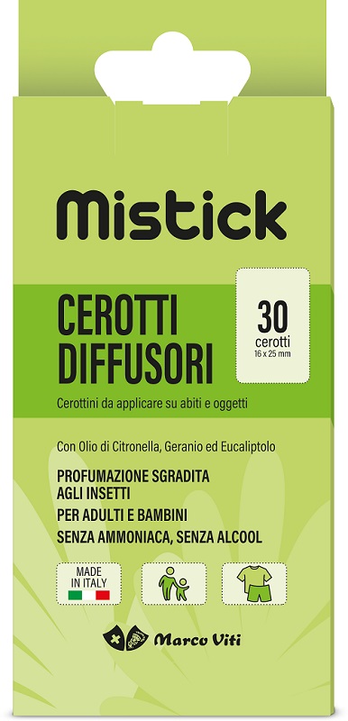 MISTICK CEROTTI CITRONELLA 30 PEZZI - Farmacia-flash.it