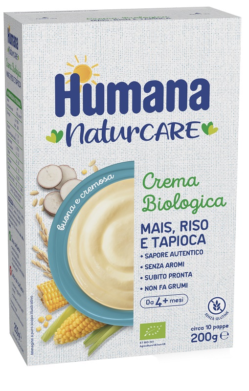 HUMANA CREMA MAIS RISO TAPIOCA BIO 200 G - Farmacia-flash.it