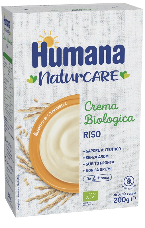 HUMANA CREMA DI RISO BIOLOGICO 200 G - Farmacia-flash.it